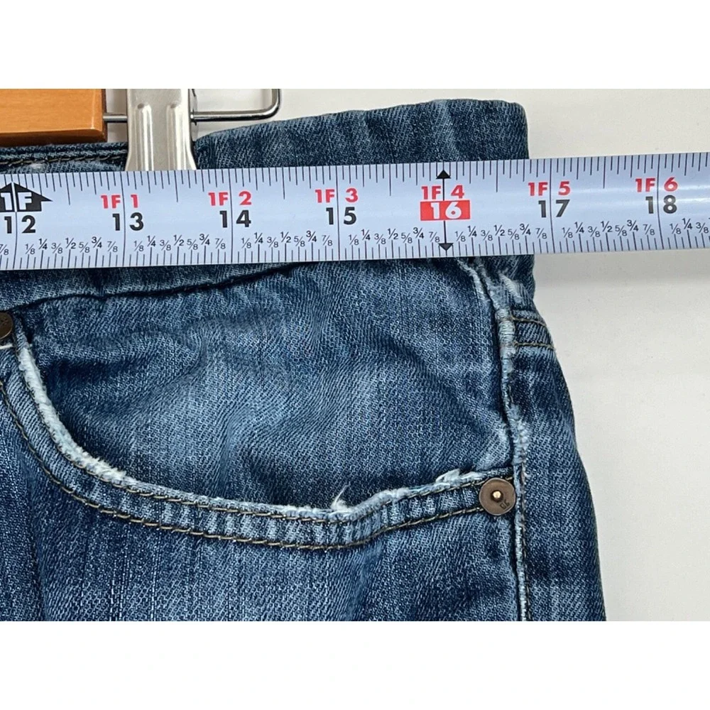 Joe's Jeans Blue‎ The Brixton Distressed Jeans Mens Size 33